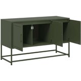 vidaXL TV ormarić maslinastozeleni 100,5x39x60,5 cm čelični | shoptok.hr