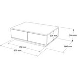 Hanah home FR17-AA atlantic pineanthracite living room furniture set | ePonuda.com