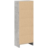  Regal za knjige boja betona 40x24x109 cm konstruirano drvo | shoptok.hr