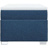  Krevet s oprugama i madracem plavi 90 x 200 cm od tkanine | shoptok.hr