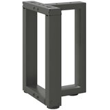  Noge za klub stolić T-oblika 2 kom antracit 28x25x(42-43) cm čelik | shoptok.hr