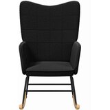  Ljuljačka Crna Sherpa Tkanina | shoptok.hr