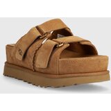 Ugg Sneakers W Goldenstar Hi Slide Chestnut EUR 36 | Shoptok.si