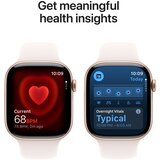 Apple Watch Series 11 Cellular 46mm M/L MFCJ4ZR/A Aluminijasto ohišje roza zlat športni trak svetlo roza | Shoptok.si