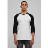 Urban Classics Contrasting raglan T-shirt with 3/4 sleeves wht/bl Cijene