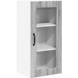  Stenska kuhinjska omarica 2 pcs Siva Sonoma 40 x 31 x 80 cm | Shoptok.si
