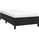  Posteljni okvir črn 100x200 cm žamet, (20724681) | Shoptok.si