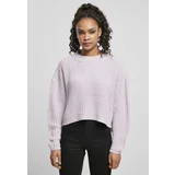 Urban Classics Ladies Wide Oversize Sweater Softlilac