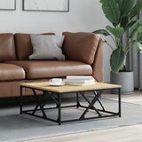 vidaXL Stolić za kavu boja hrasta 70x70x30 cm konstruirano drvo | shoptok.hr