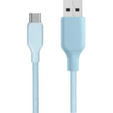 USB na C kabel XZ322 1m, plavi