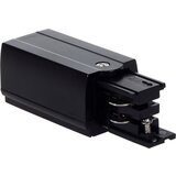 Gtv x-rail ravni konektor 98x35mm desni crni Cene