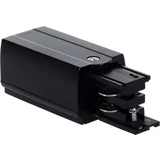 x-rail ravni konektor 98x35mm desni crni