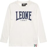 Leone 1947 Majice z dolgimi rokavi Boy Long Sleeves Big Logo Bela u