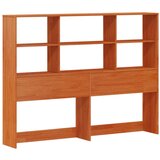  Krevet s okvirom i spremnikom s uzglavljem Vosak Smeđa - Vosak smeđa 140 x 190 cm | shoptok.hr