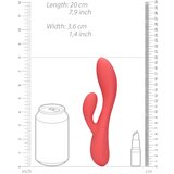 Shots Loveline - Vodoodporen vibrator s paličico za polnjenje (roza) | Shoptok.si