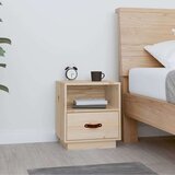  Nočna omarica 40x34x45 cm trdna borovina, (20730406) | Shoptok.si