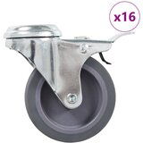 vidaXL Okretni kotačići s otvorom za vijke 16 kom 75 mm | shoptok.hr