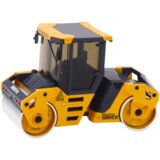 Metalni valjak za cestu za igru Huina 1:50 - žuti | shoptok.hr