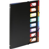Viquel Fascikla organizator Rainbow class crni Cene