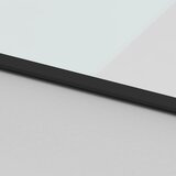  Klizna vrata s priborom 90 x 205 cm kaljeno staklo i aluminij | shoptok.hr