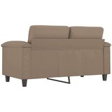  Dvosjed od tkanine boja cappuccina 120 cm od umjetne kože | shoptok.hr
