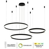 LED viseća lampa F2047-130C BK | ePonuda.com
