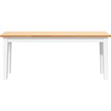  Klupa 110 cm bijela puna drvena guma | shoptok.hr