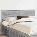  Uzglavlje s uzglavljem Siva Sonoma 150 cm Konstruirano drvo | shoptok.hr