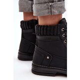 EVENTO Women's Leather Trapper Boots Lined Black Katalis | Shoptok.si
