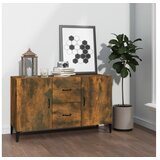  Komoda dimljeni hrast 100x36x60 cm konstruiran les | Shoptok.si