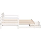 vidaXL Dnevni krevet na razvlačenje s ladicama bez madraca 90x200 cm | shoptok.hr