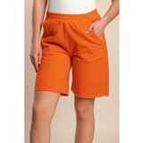 Fenzy Bombažne Kratke Hlače, Oranžne | Shoptok.si
