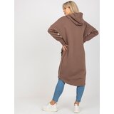 RUE PARIS Sweatshirt-RV-BL-4858-1.99P-brown | Shoptok.si