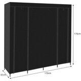 Ruhhy sklopivi ormar od tkanine 170x170cm | shoptok.hr