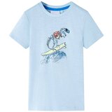 vidaXL Otroška majica s kratkimi rokavi svetlo modra 104 | Shoptok.si