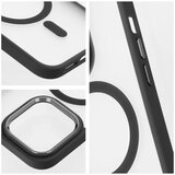 Matte Mag Cover maska kompatibilna s MagSafe za iPhone 13 Pro Max crna | shoptok.hr