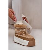 Big Star Leather Women's Snow Boots On Thick Sole With Fur Big Star | ePonuda.com