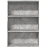  Regal za knjige boja betona 80x30x114 cm konstruirano drvo | Eponuda.ba