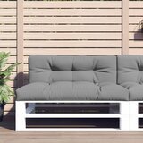  Jastuk za palete sivi 120 x 40 x 12 cm od tkanine | Eponuda.com