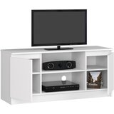 AKORD Tv Omarica, 2 Vrata In 1 Polica, Bela, (5000331813) | Shoptok.si