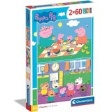 Clementoni puzzle 2x60 peppa pig ( CL24793 ) | ePonuda.com
