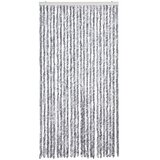  Zastor protiv muha bijelo-sivi 100 x 200 cm od šenila | shoptok.hr