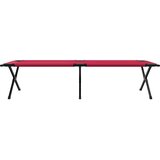  Sklopivi kamperski krevet 2 pcs Crvena 210 x 80 x 46 cm | shoptok.hr