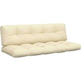 vidaXL Blazine za palete 2 kosa krem blago | Shoptok.si