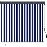 vidaXL Vanjska Roleta Prugasti Plava i bijela 180 x 250 cm tkanina | shoptok.hr