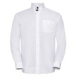 RUSSELL Men's Oxford Long Sleeve Shirt Cene