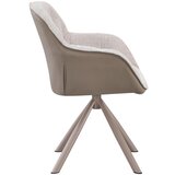 Mömax Naslanjač Eileen, Bež, Siva | Shoptok.si