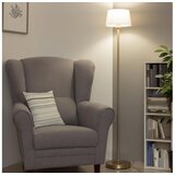 Brilagi LED podna lampa CERIA 1xE27/20W/230V prečnik 25 cm siva/zlatna Cene