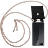 Cadorabo BEACIJA Združljiva z Apple v Pearly Rosegold - Silikonski zaščitni pokrov s srebrnimi obroči, kabelskim pasom in snemljivim primerom, (20579094) | Shoptok.si