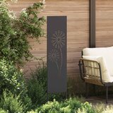  Privatnost u vrtu Crna 32 x 140 cm Hladno valjana čelična | shoptok.hr